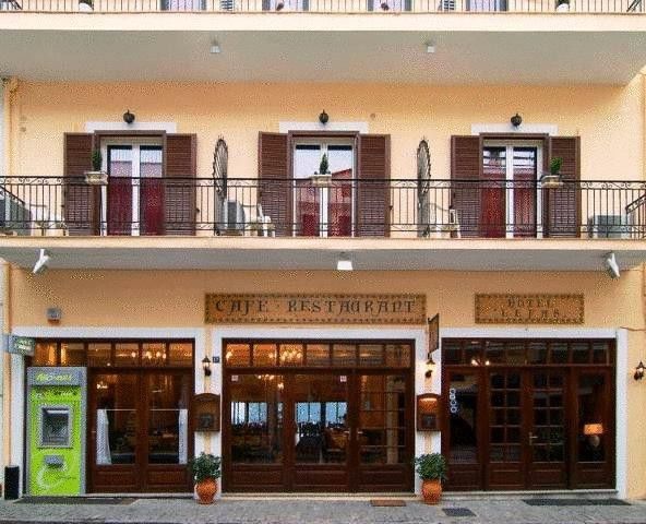 Hotel Lefas Delphi Bagian luar foto